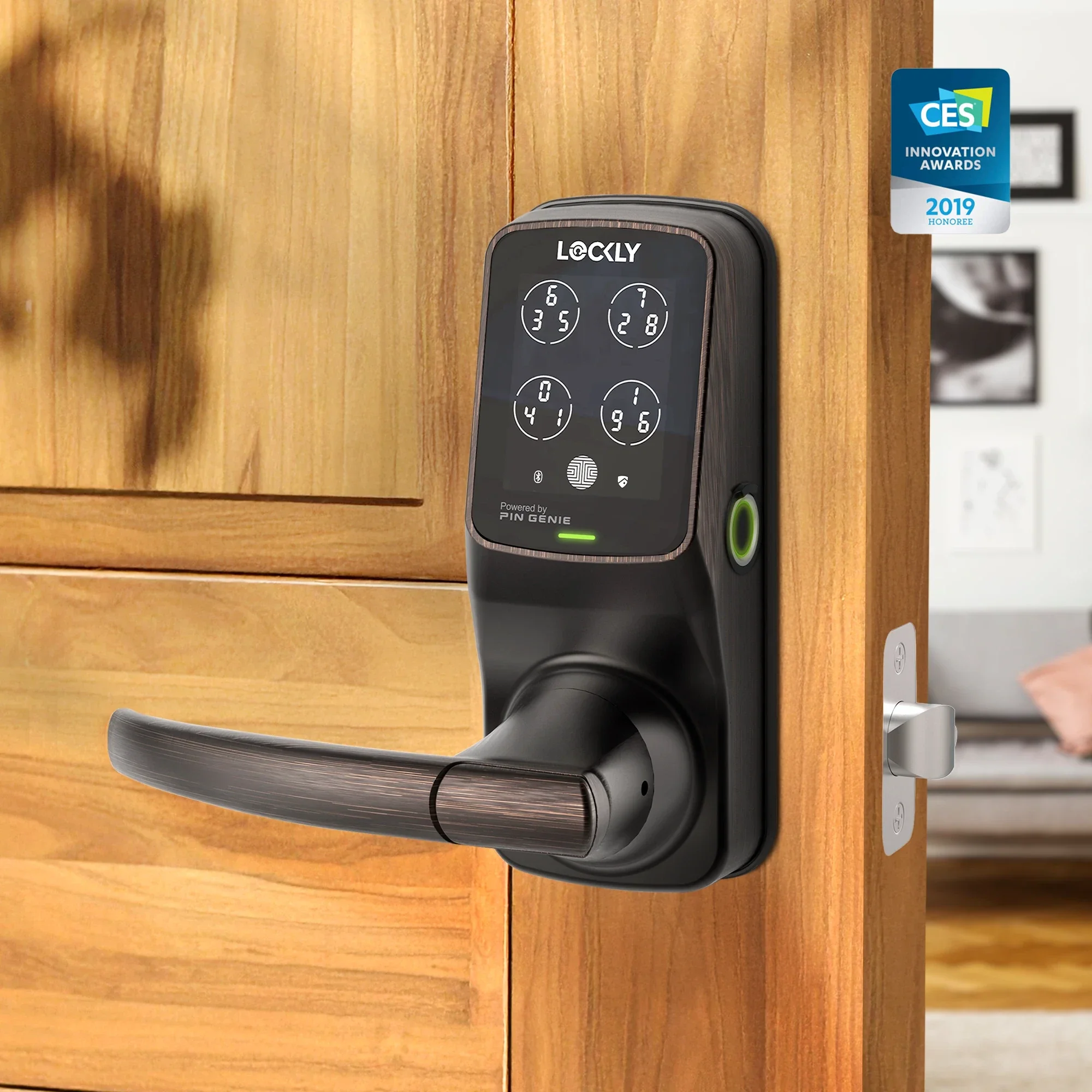 Peek-Proof Lockly Secure Plus Smart Lock - Image 4