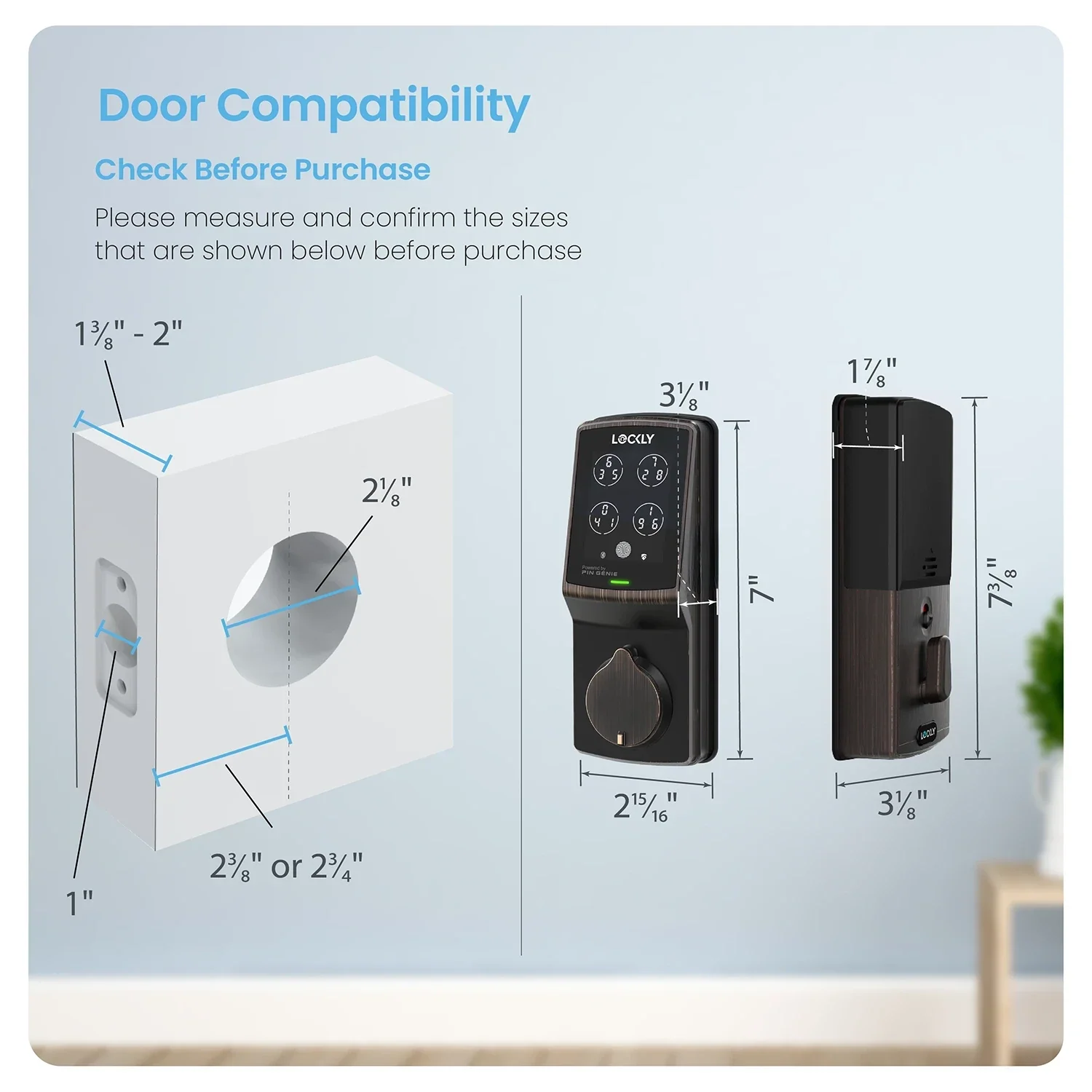 Peek-Proof Lockly Secure Plus Smart Lock - Image 70