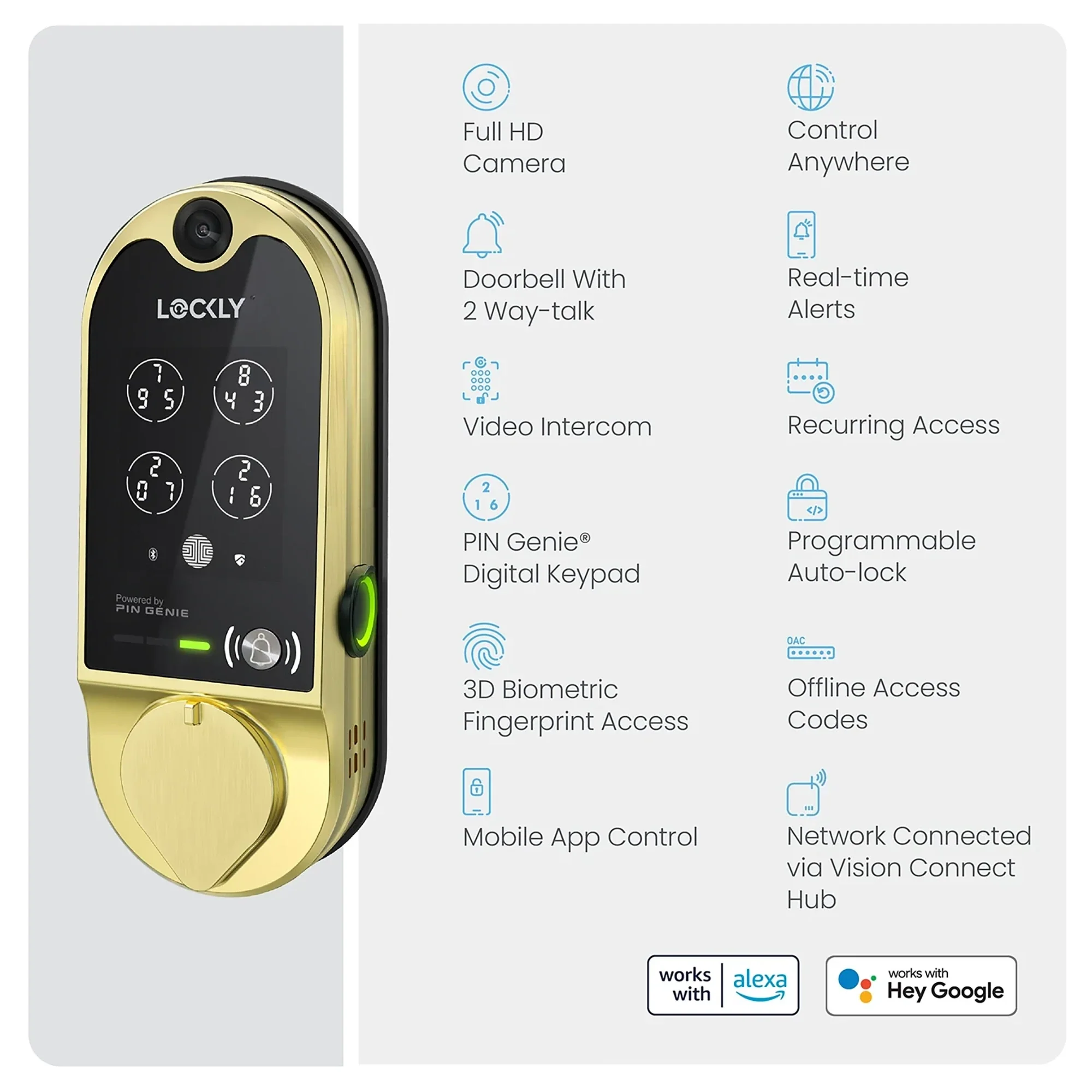Lockly Vision™ - The Original Video Smart Lock - Image 27