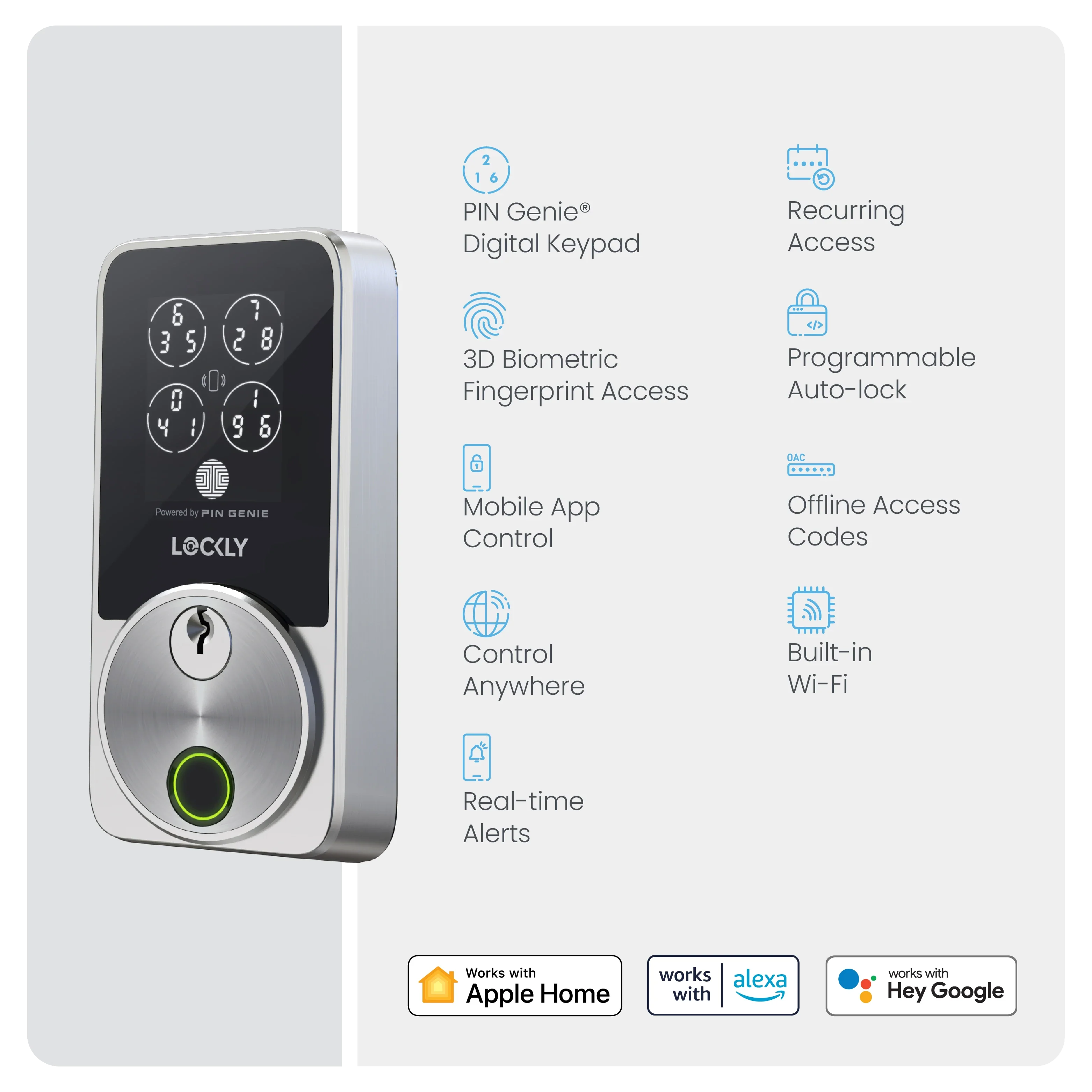 Secure Pro Zeno Series Fingerprint Deadbolt - Image 13