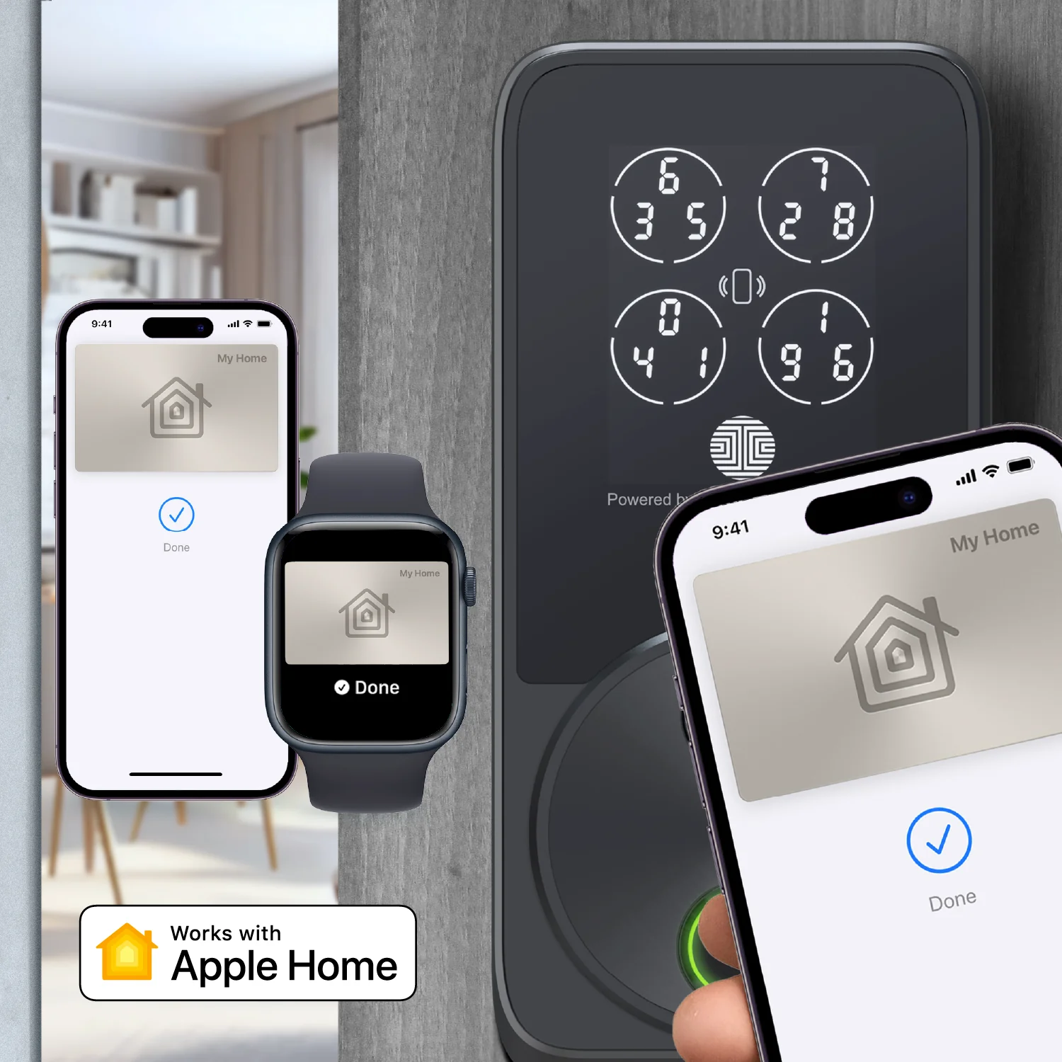 Secure Pro Zeno Series Fingerprint Deadbolt - Image 4