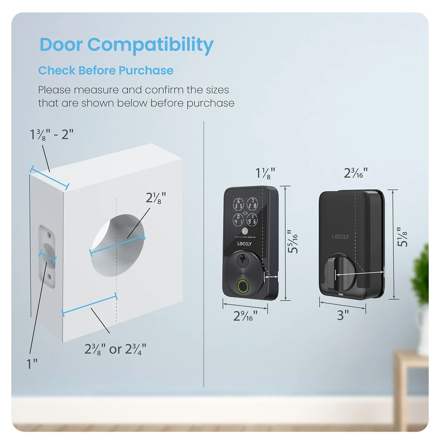 Secure Pro Zeno Series Fingerprint Deadbolt - Image 7